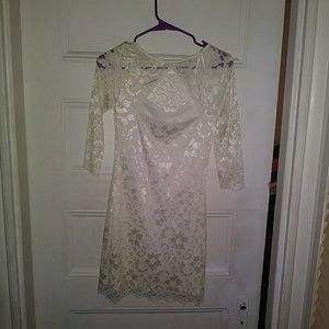 White Lace Dress